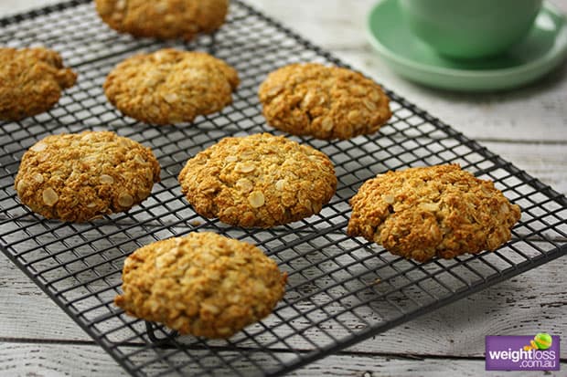 Almond Meal Anzac Biscuits