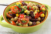 Chickpea and Bean Salad