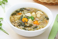 Pearl Barley & Vegetable Soup