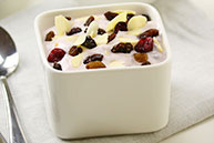 Yoghurt with Mixed Dried Fruit