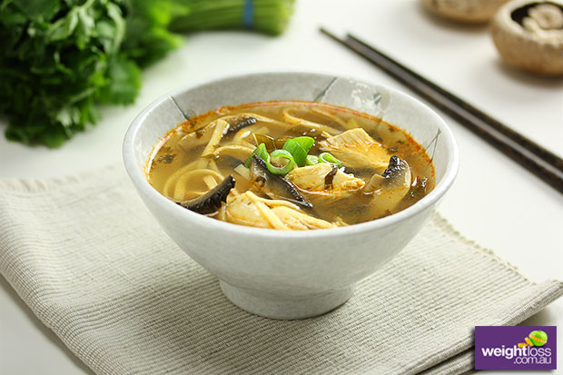 Thai Chicken & Mushroom Soup