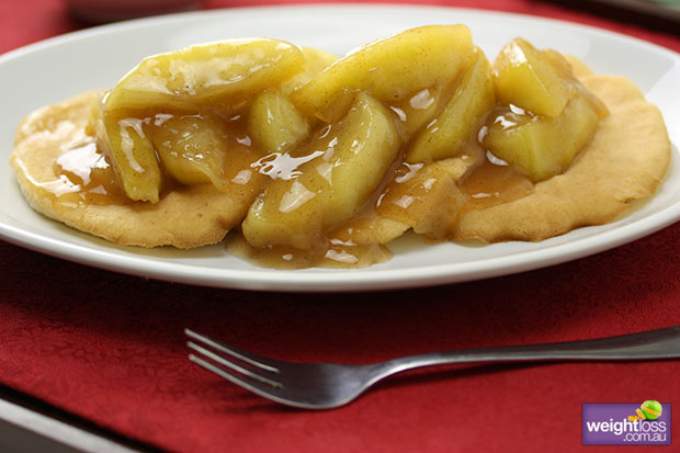 Apple and Brown Sugar Pikelets