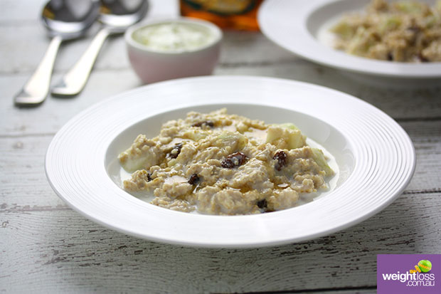 Apple & Sultana Porridge