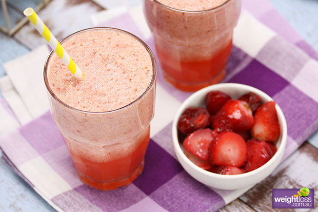 Banana & Strawberry Breakfast On The Go