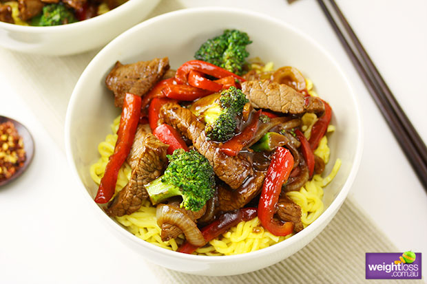 Beef & Blackbean Noodles