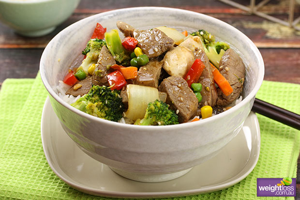 Beef & Vegetable Stir Fry