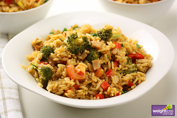 Broccoli & Bacon Pilaf