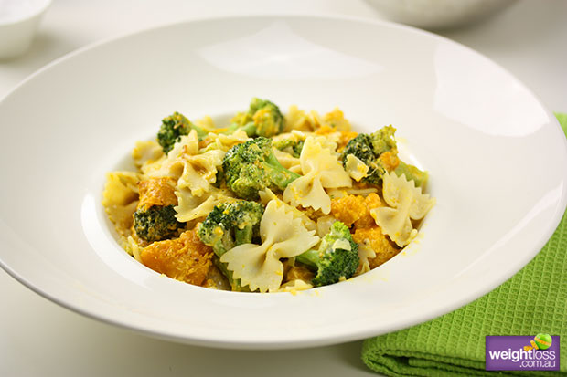 Broccoli & Pumpkin Pasta