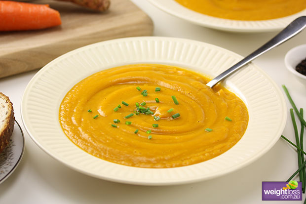 Carrot & Sweet Potato Soup