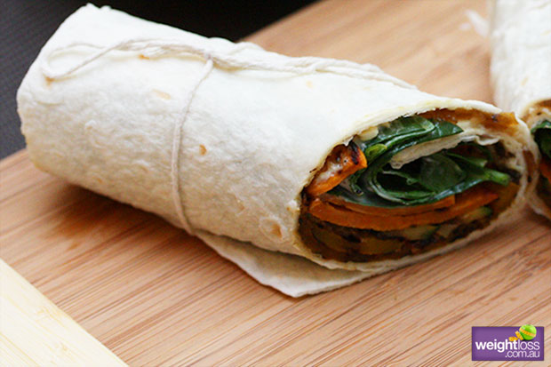 Chargrilled Vegetable Wraps