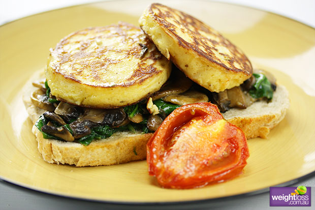 Cheesy Ricotta Pancakes