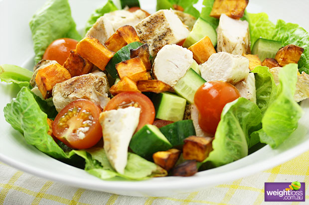 Chicken & Sweet Potato Salad