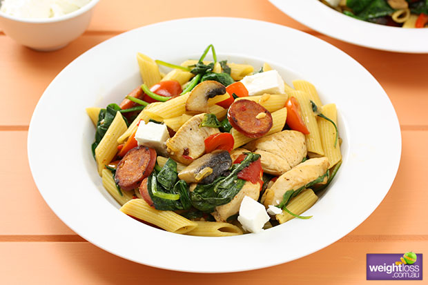 Chicken & Chorizo Penne