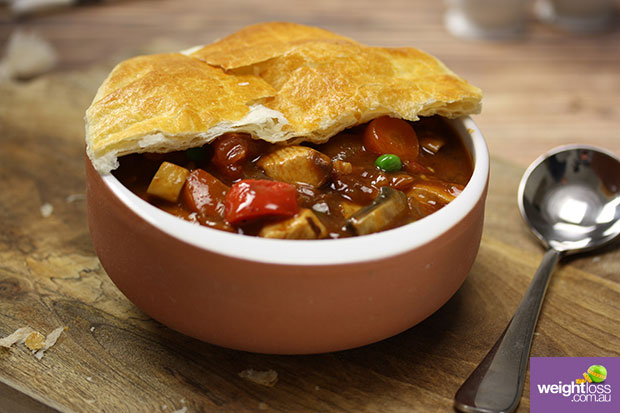 Chicken Chorizo Pot Pie