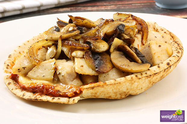 Chicken & Mushroom Pizza