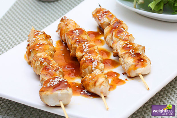Chicken Teriyaki Skewers