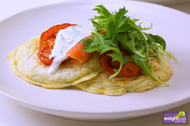 Corn & Zucchini Pancakes