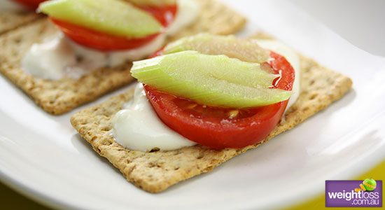 Crispbread With Tzatziki