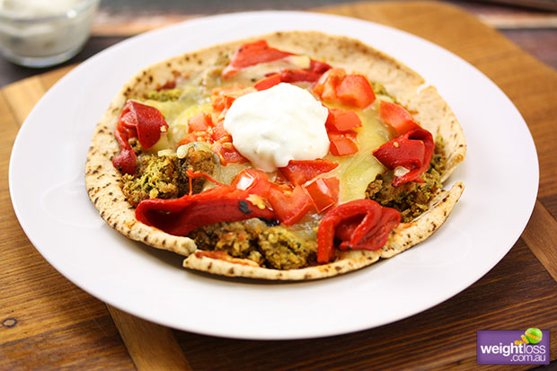 Falafel Pizza