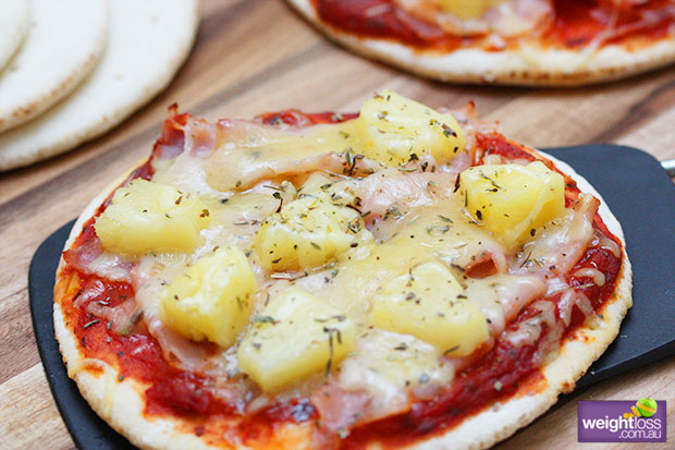 Mini Ham & Pineapple Pizza
