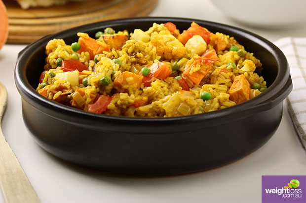 Vegetarian Indian Pilaf