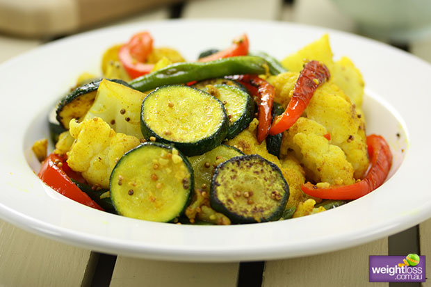 Indian Stir Fried Vegetables