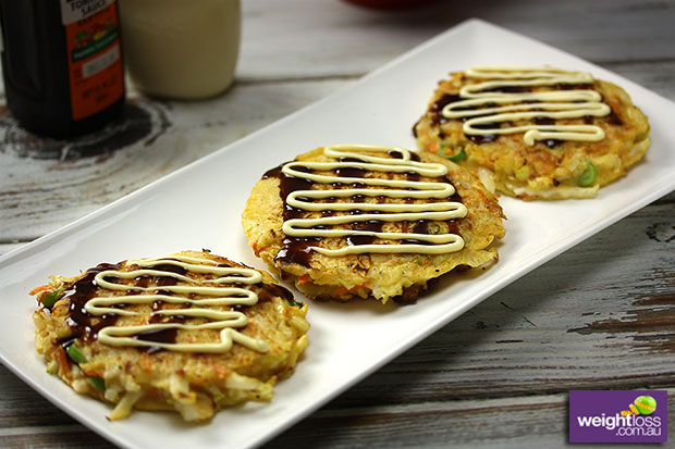 Japanese Savoury Pancakes