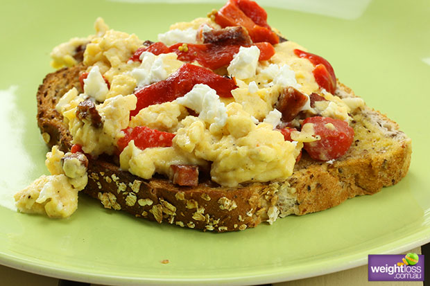 Mediterranean Scrambled Eggs