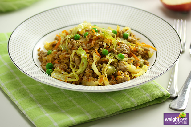 Pork & Cabbage Stir Fry