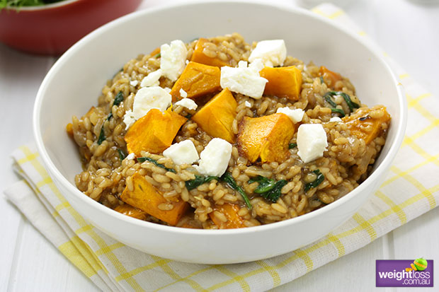 Pumpkin & Feta Risotto