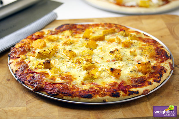 Pumpkin & Feta Pizza