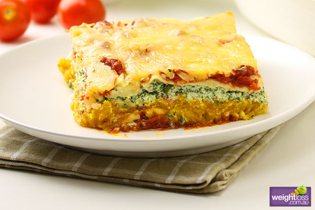 Pumpkin & Ricotta Lasagne