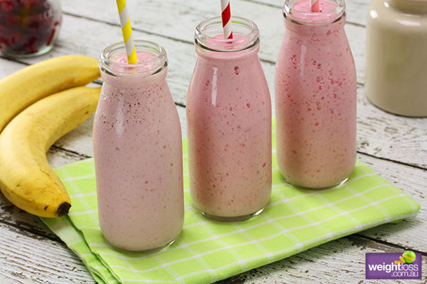 Raspberry & Banana Smoothie