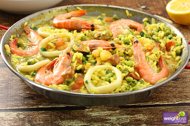 Seafood Paella