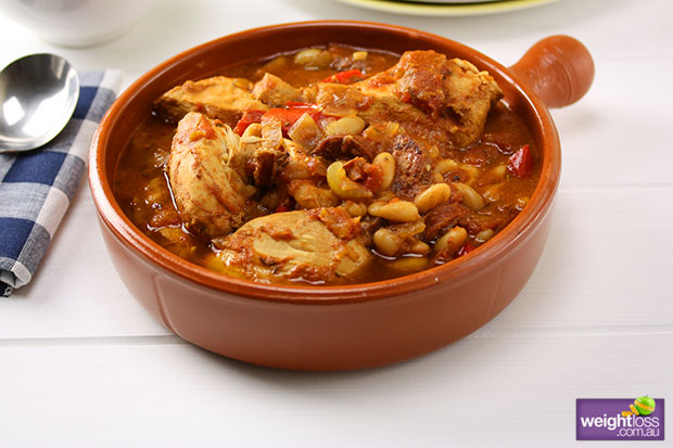 Slow Cooker Chicken & Chorizo