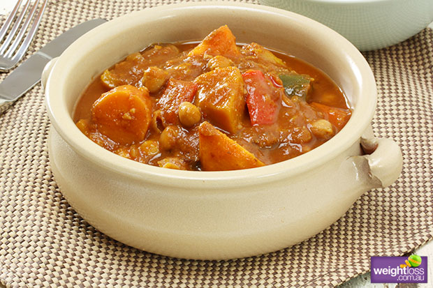 Slow Cooker Moroccan Vegetable Tagine