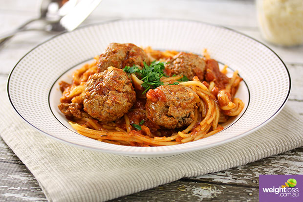 Slow Cooker Spaghetti Meatballs