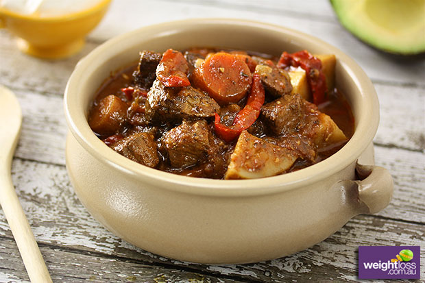 Slow Cooker Tex Mex Stew (Carne Guisada)
