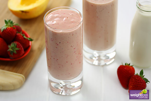 Strawberry and Mango Smoothie