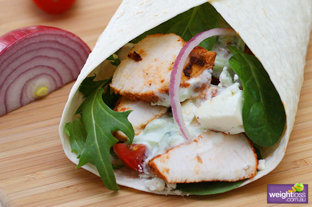 Tandoori Chicken Wrap