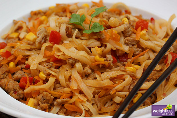 Thai Chilli Pork Noodles