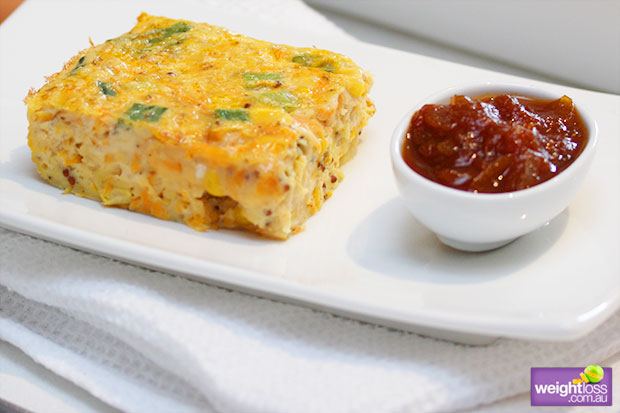 Vegetable & Ham Slice