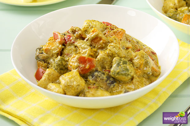 Vegetable Pesto Gnocchi