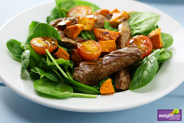 Cherry Tomato & Beef Salad