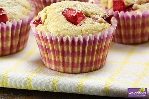 Red Plum Wholemeal Muffins